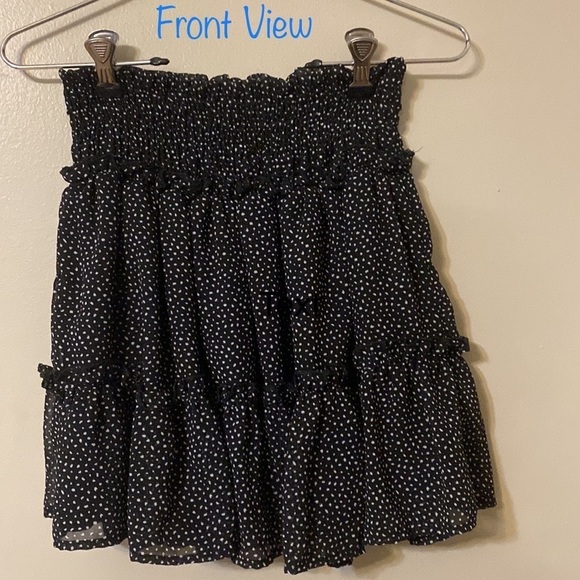 Altar'd State Dresses & Skirts - ALTAR’D State Polka Dot Ruffles Mini Skirt - Small
